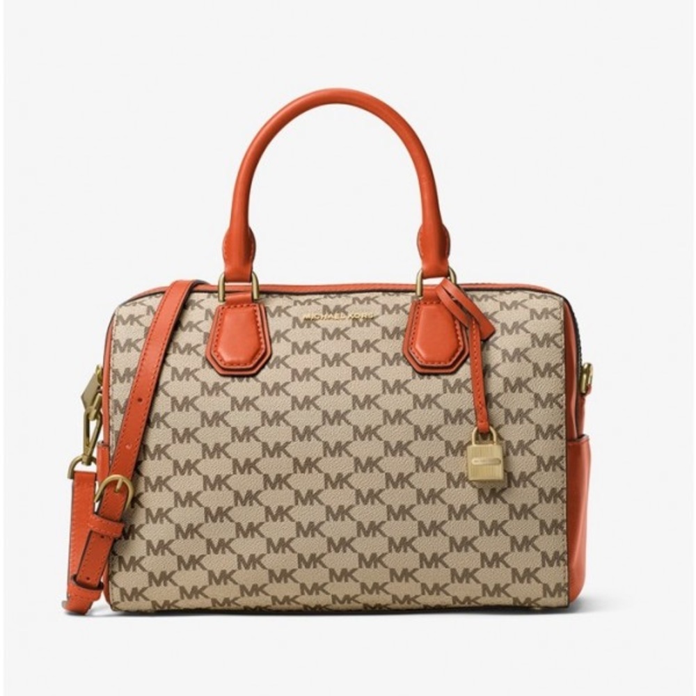 SOLD Michael Kors Mercer Heritage Duffel